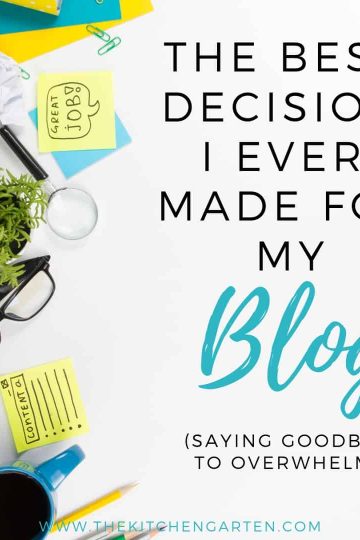 best blogging decision