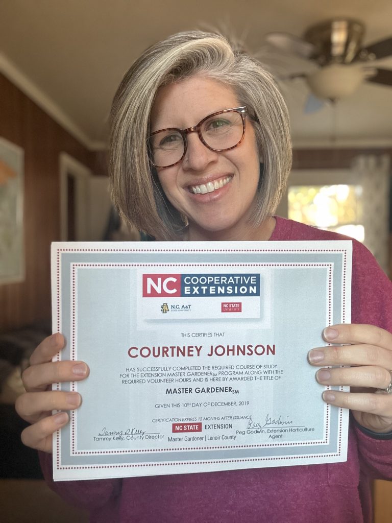 courtney Johnson master gardener